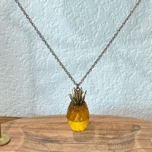 Betsey Johnson Pineapple Necklace
